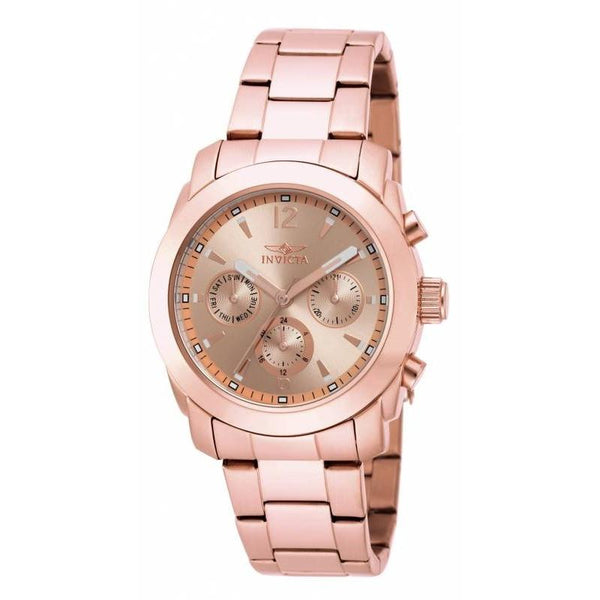Invicta Women's 17902 Angel Chronograph Rose-Tone Stainless Steel Watch