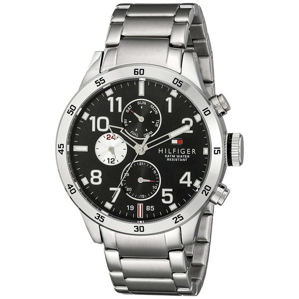 Tommy Hilfiger Men's 1791141 Nolan Multi-Function Stainless Steel Watch