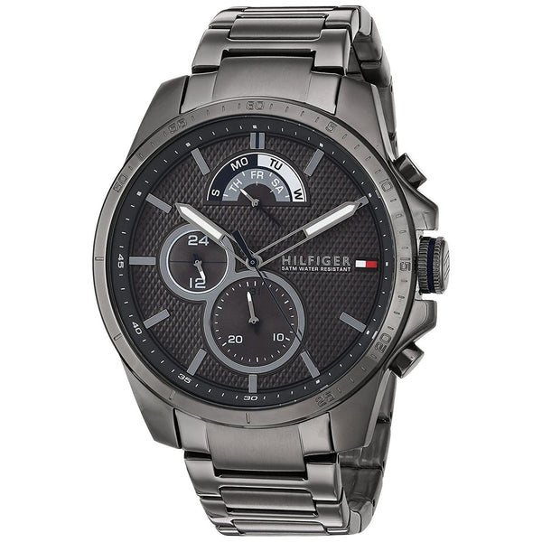 Tommy Hilfiger Men's 1791347 Cool Sport Chronograph Grey Stainless Steel Watch