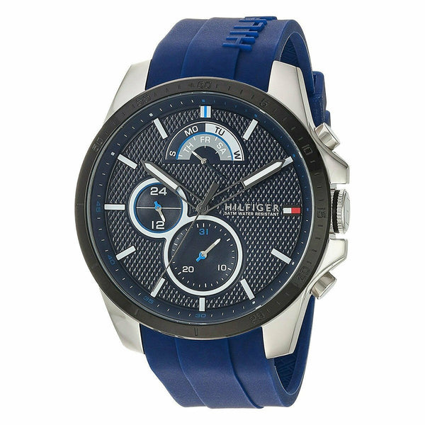 Tommy Hilfiger Men's 1791350 Cool Sport Blue Silicone Watch