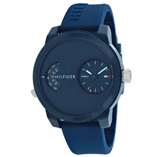 Tommy Hilfiger Men's 1791556 Sport Blue Silicone Watch