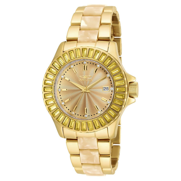 Invicta Women's 17941 Angel Gold-Tone Stainless Steel Watch