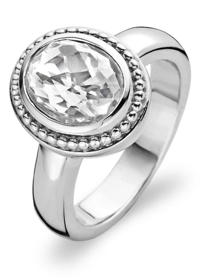 BUBBLE ZIRCONIA RING