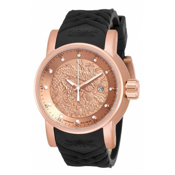 Invicta Men's 18181 S1 Rally Automatic Chronograph Black Polyurethane Watch