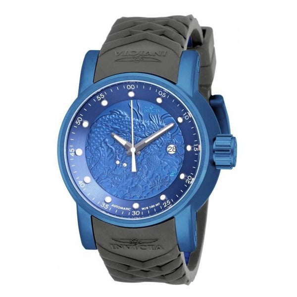 Invicta Men's 18214 S1 Rally Automatic Chronograph Black Polyurethane Watch