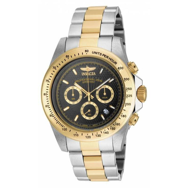 Invicta Men's 18393 Speedway Multi-Function Gold-Tone and Silver Stainless Steel Watch