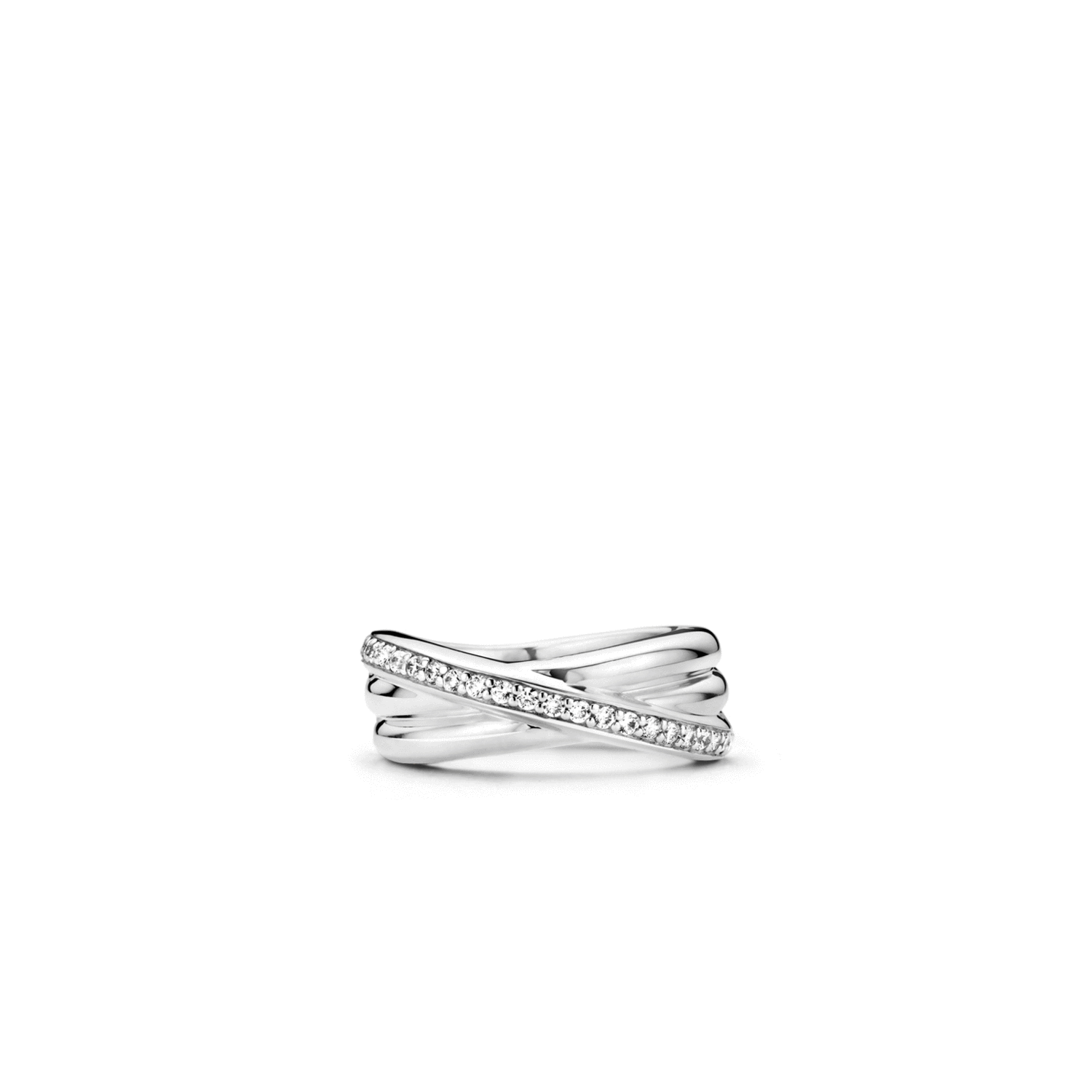 ZIRCONIA ROW RING