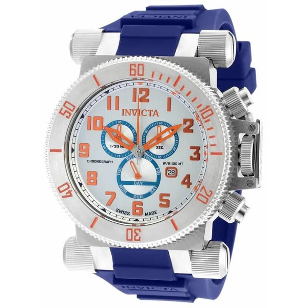 Invicta Men's 18728 Coalition Forces Chronograph Blue Polyurethane Watch