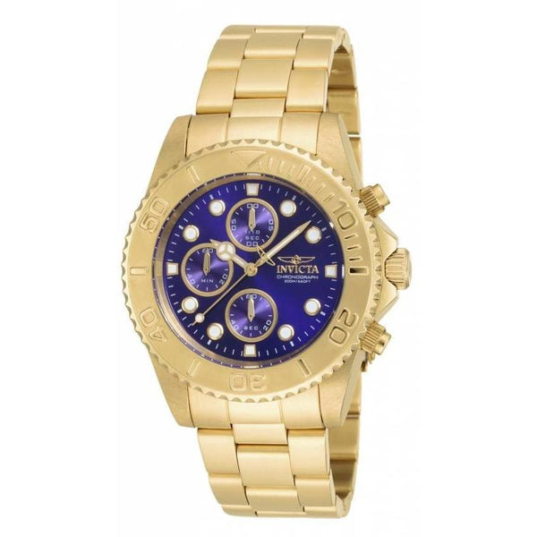 Invicta Men's 19157 Pro Diver Multi-Function Gold-Tone Stainless Steel Watch