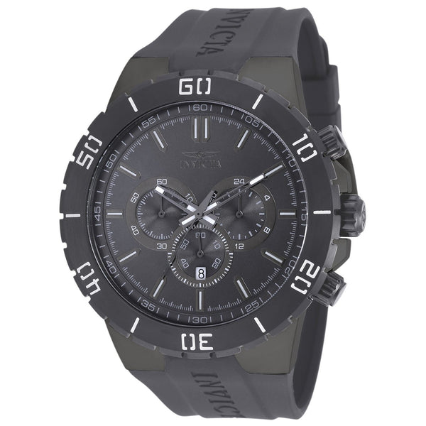 Invicta Men's 19199 Pro Diver Gunmetal Polyurethane Watch