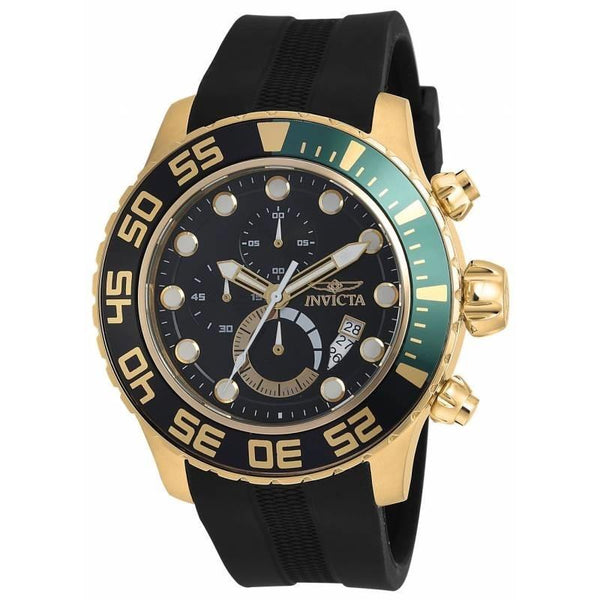 Invicta Men's 19245 Pro Diver Multi-Function Black Polyurethane Watch
