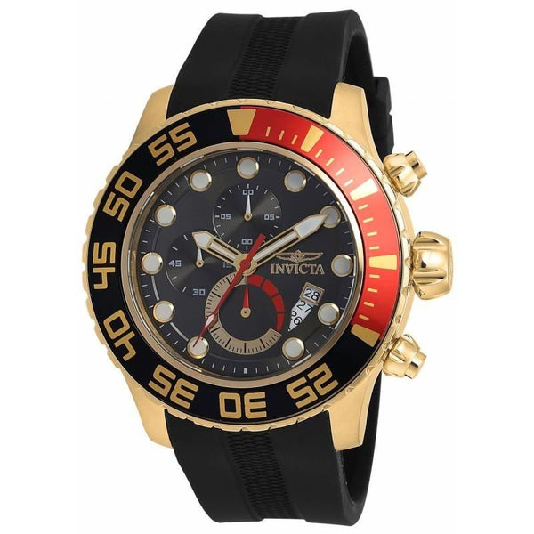 Invicta Men's 19246 Pro Diver Multi-Function Black Polyurethane Watch