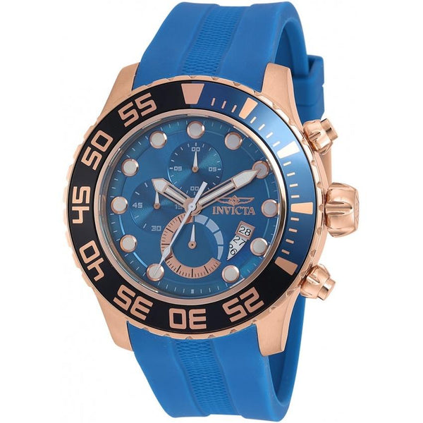 Invicta Men's 19247 Pro Diver Multi-Function Blue Polyurethane Watch
