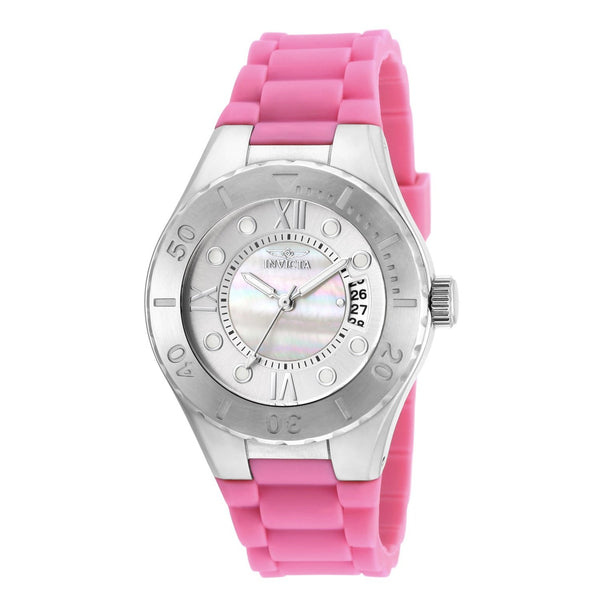 Invicta Women's 19390 Angel Pink Silicone Watch