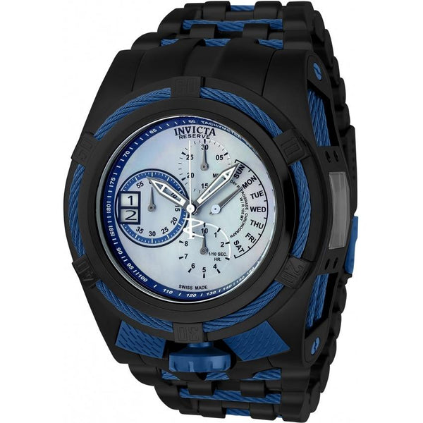 Invicta Men's 19421 Bolt Black and Silver Stainless Steel Watch