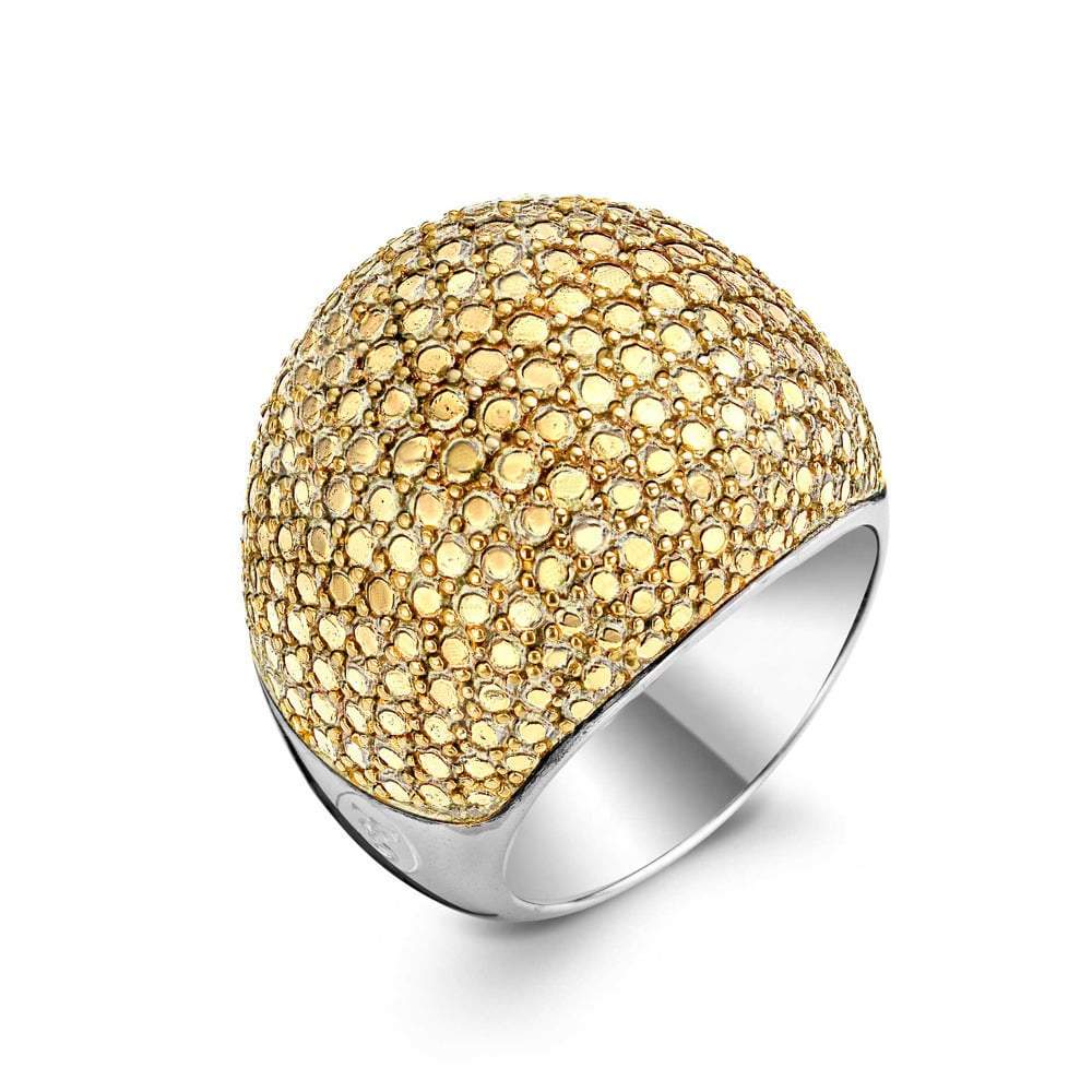 GOLD DOME RING