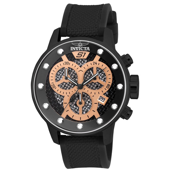Invicta Men's 19625 S1 Rally Black Polyurethane Watch