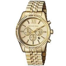 Lexington Chronograph Watch (Gold)