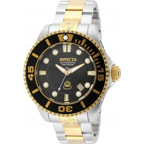 Invicta Men's 19803 Pro Diver Automatic Gold-Tone and Silver Stainless Steel Watch
