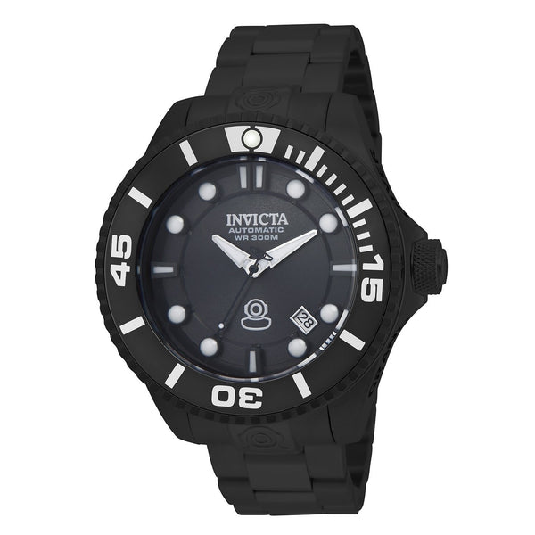Invicta Men's 19810 Pro Diver Automatic Black Stainless Steel Watch