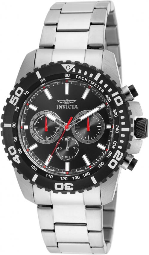 Invicta Men's 19842 Pro Diver Chronograph Silver Watch