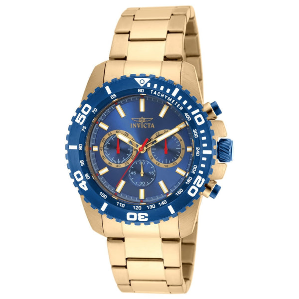 Invicta Men's 19845 Pro Diver Chronograph Gold-tone Stainless Steel Watch