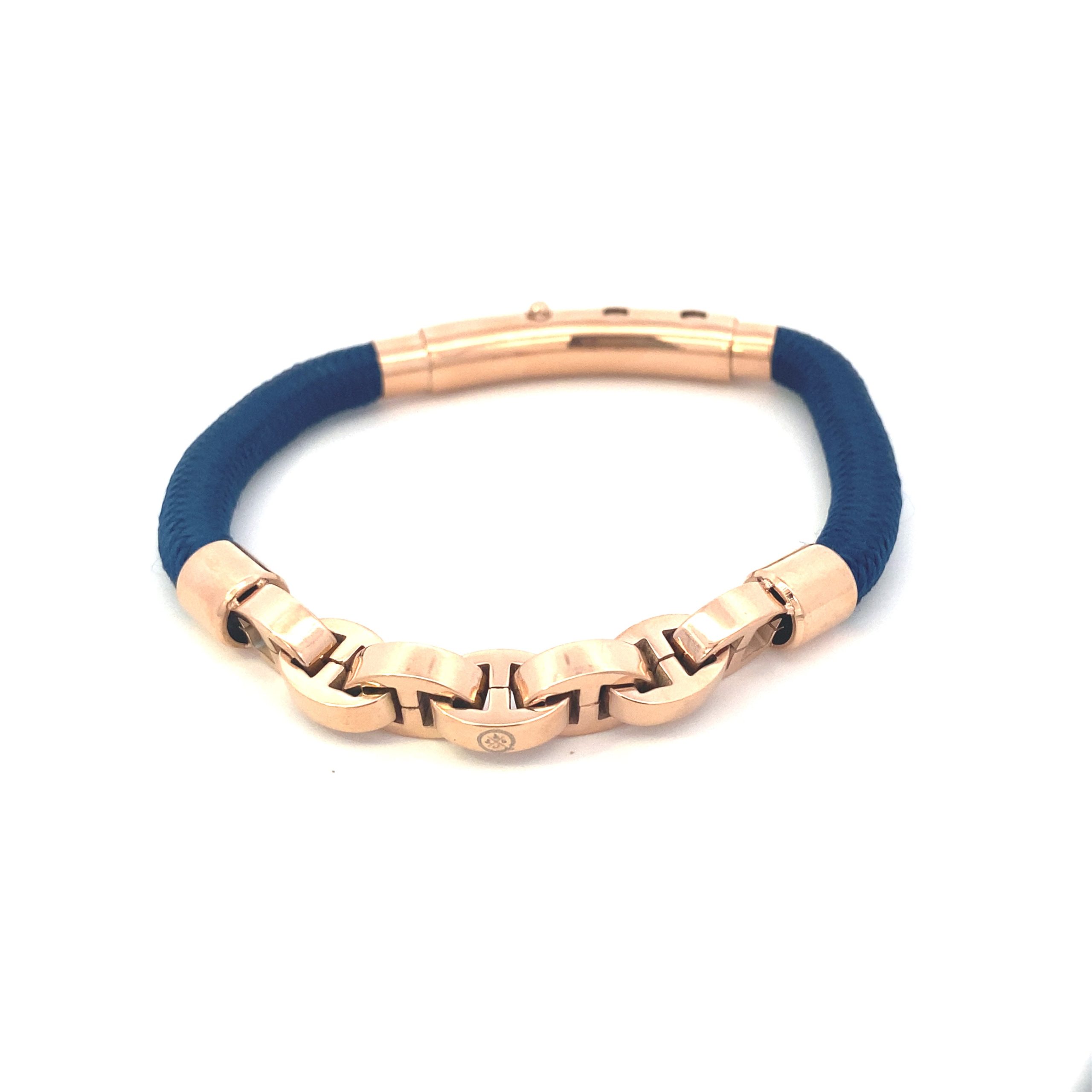 Single Cord Mariner Links Rose-Gold