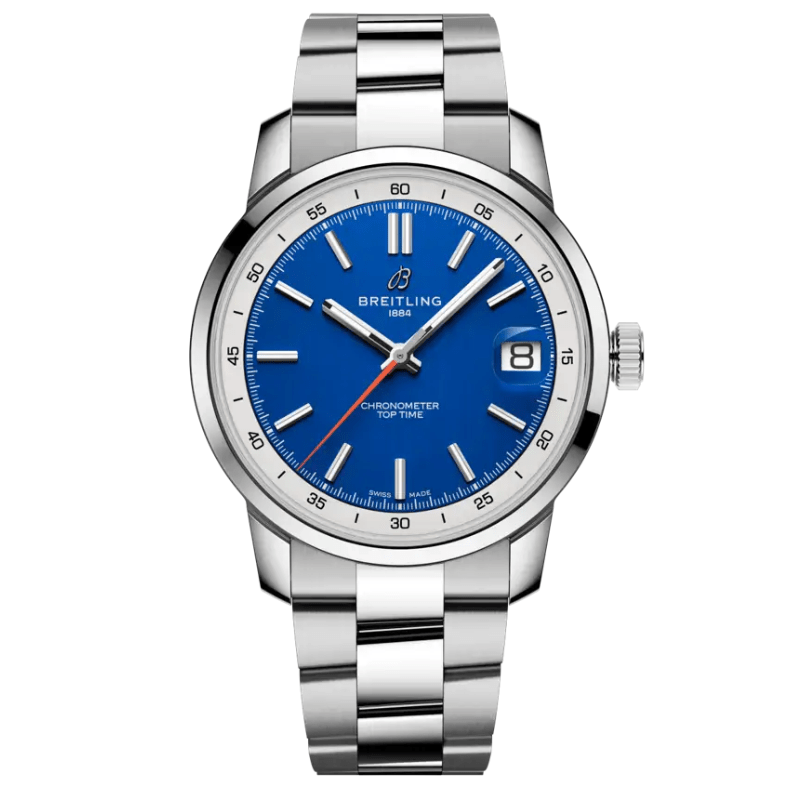 Breitling Top Time B31 Blue on Bracelet - AB3113A71C1A1