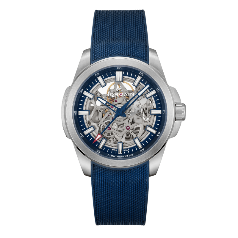 Norqain Independence Skeleton 42mm Blue Dial - N3000S03A/301A