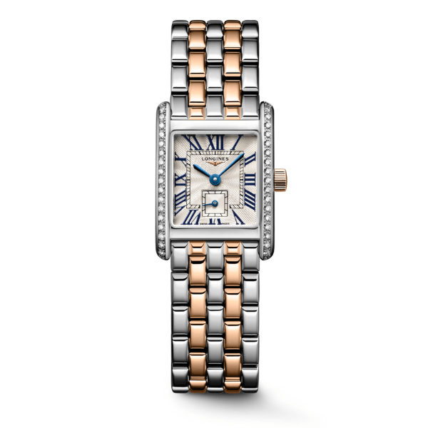 Longines Dolcevita Two-Tone Stainless Steel & 18K Pink Gold on Bracelet - L5.200.5.79.7