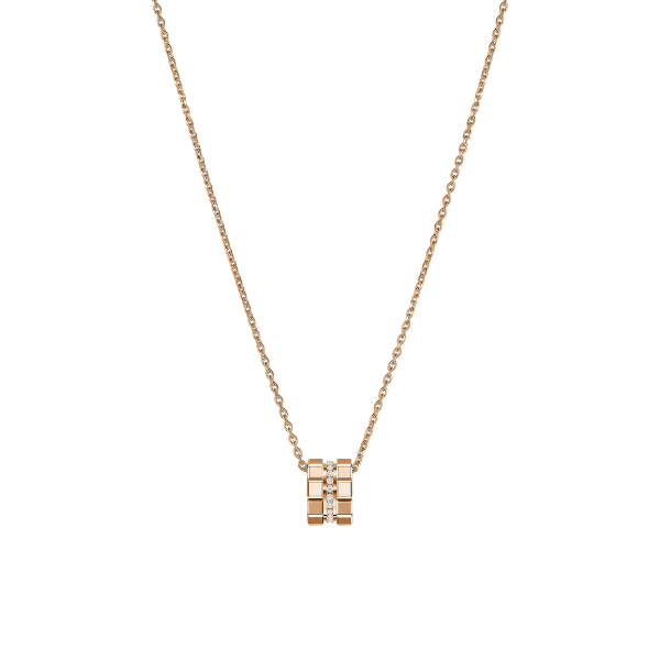 Chopard 18k Rose Gold Ice Cube Pendant - 797005-5003