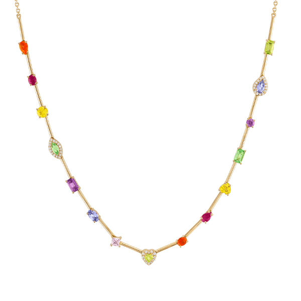 Eden Presley 14k Yellow Gold Rock Candy Necklace