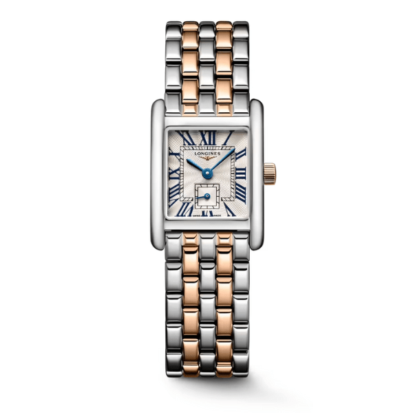 Longines Dolcevita Two-Tone Stainless Steel & 18K Pink Gold - L5.200.5.71.7