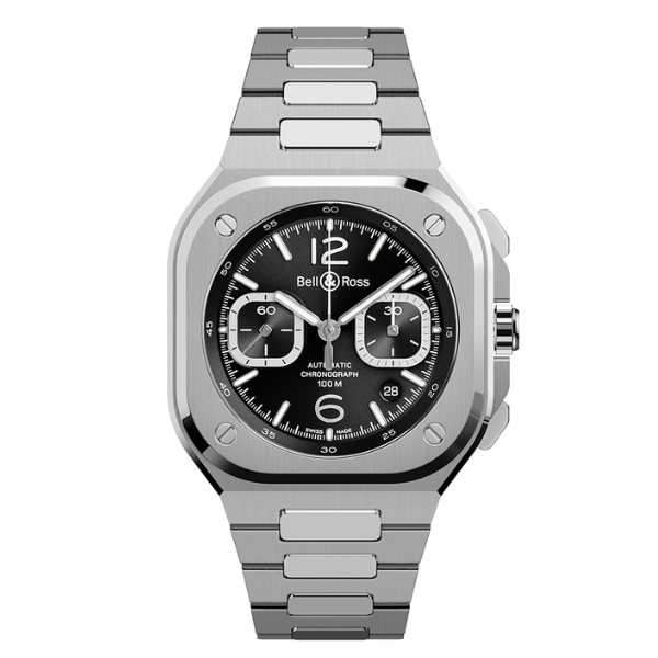 Bell & Ross BR-05 Chronograph Black Steel - BR05C-BLC-ST/SST
