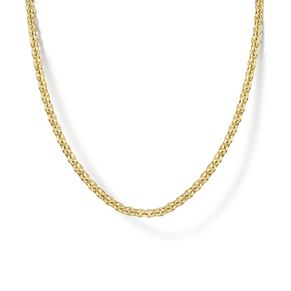 Gabriel & Co. 14K Yellow Gold Link Chain Necklace - NK7127-17Y4JJJ