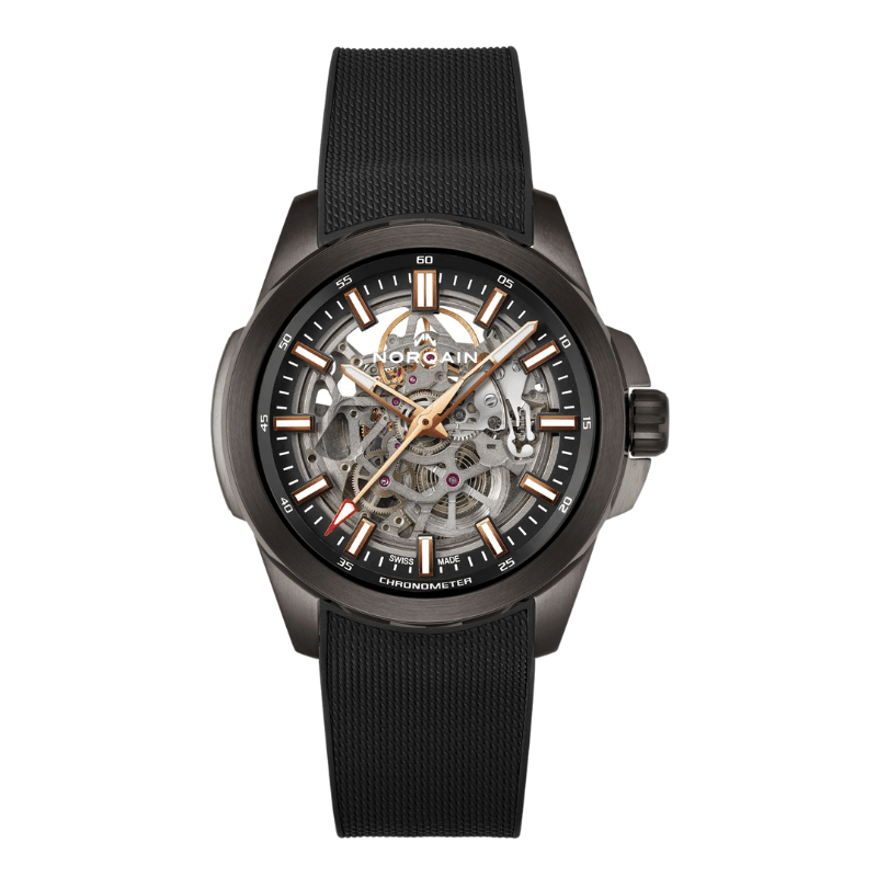 Norqain Independence Skeleton 42mm Black Dial - NB3000B03A/303