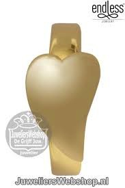 Happy Heart Charm (Gold)