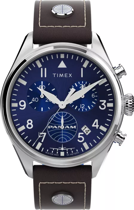 Timex® Chronograph 'Pan-am Chrono' Men's Watch TWG030000