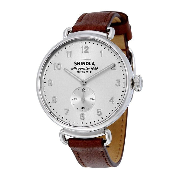 Shinola Women's 20001935 The Canfield Brown Leather Watch