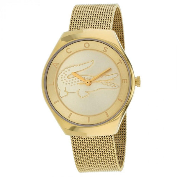 Lacoste Women's 2000765 Valencia Gold-Tone Stainless Steel Watch