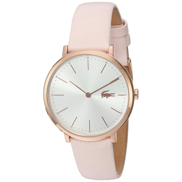 Lacoste Women's 2000948 Moon Pink Leather Watch