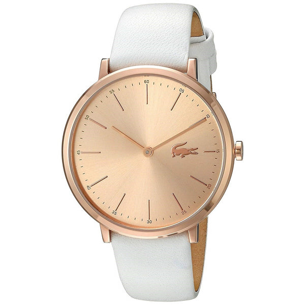 Lacoste Women's 2000949 Moon White Leather Watch