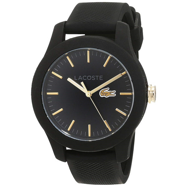 Lacoste Women's 2000959 Casual Black Silicone Watch