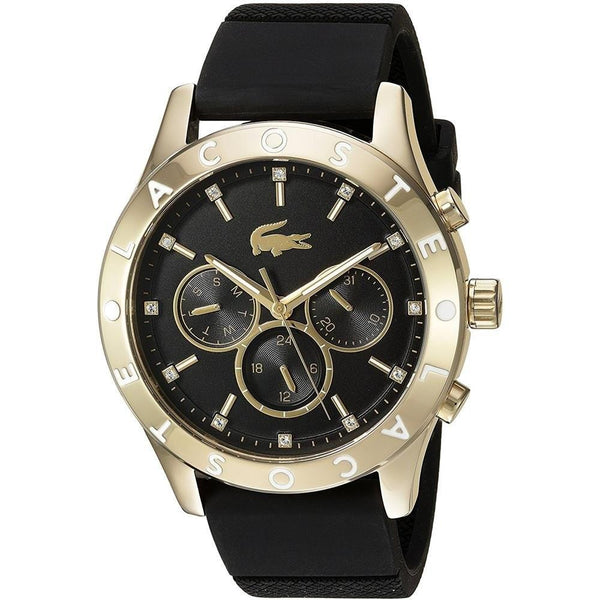 Lacoste Women's 2000961 Charlotte Black Rubber Watch