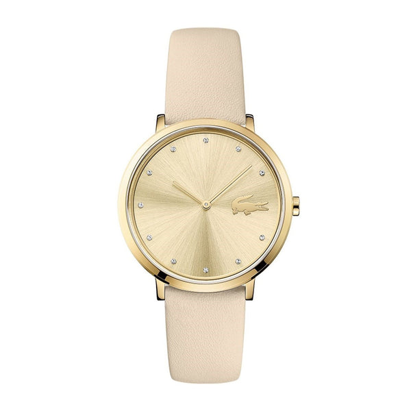 Lacoste Women's 2001030 Moon White Leather Watch