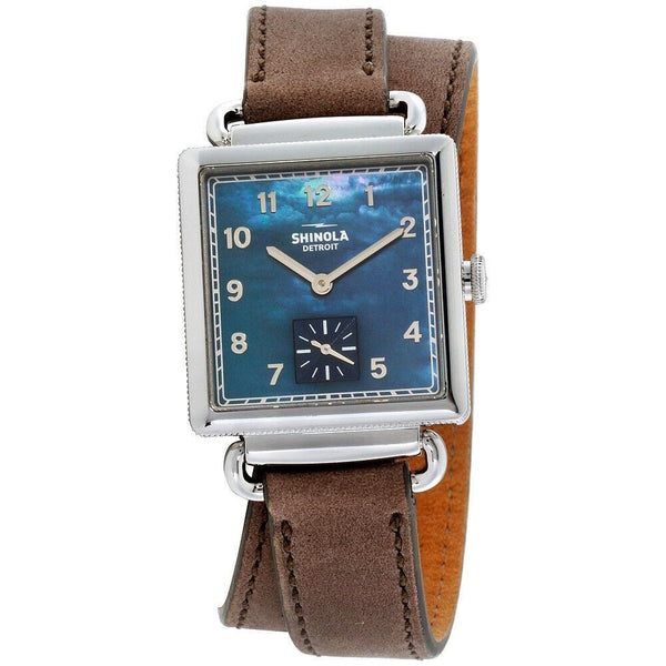 Shinola Women's 20018131 The Cass Grey Leather Watch