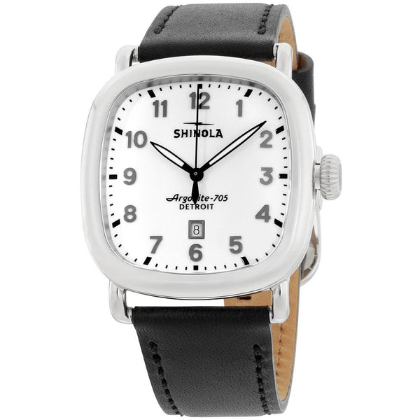 Shinola Men's 20029584 The Guardian Black Leather Watch