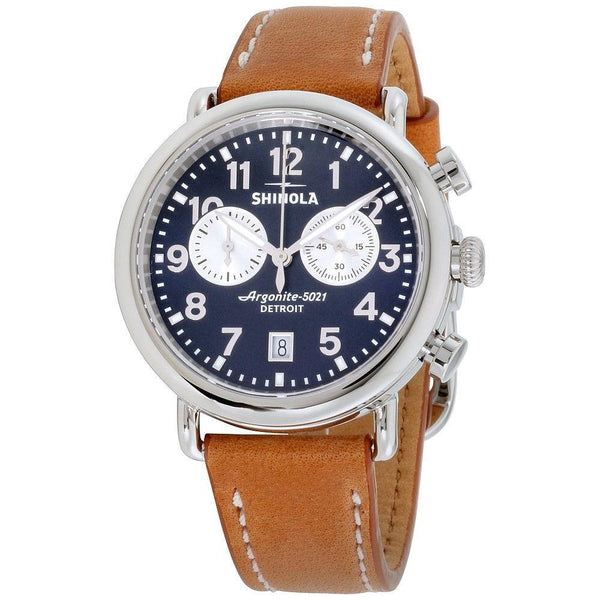 Shinola Men's 20044131 The Runwell Chrono Chronograph Beige Leather Watch