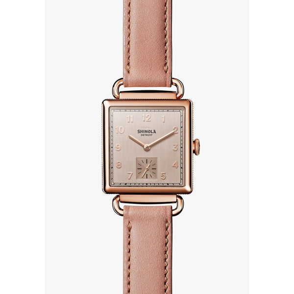 Shinola Women's 20065281 The Cass Brown Leather Watch