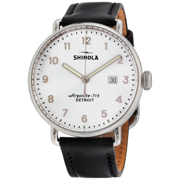 Shinola Men's 20089881 The Canfield Black Leather Watch